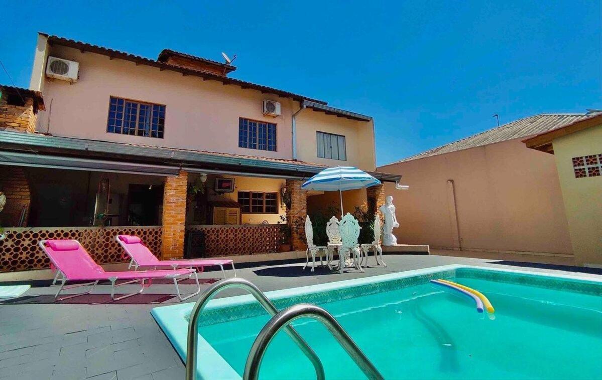 Casa Com Piscina Proximo Atrativos/ Wifi/ Garagem Villa Foz do Iguacu Luaran gambar